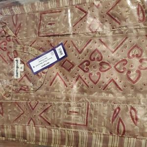 NWT Darn Good Yarn silk duster with pockets!